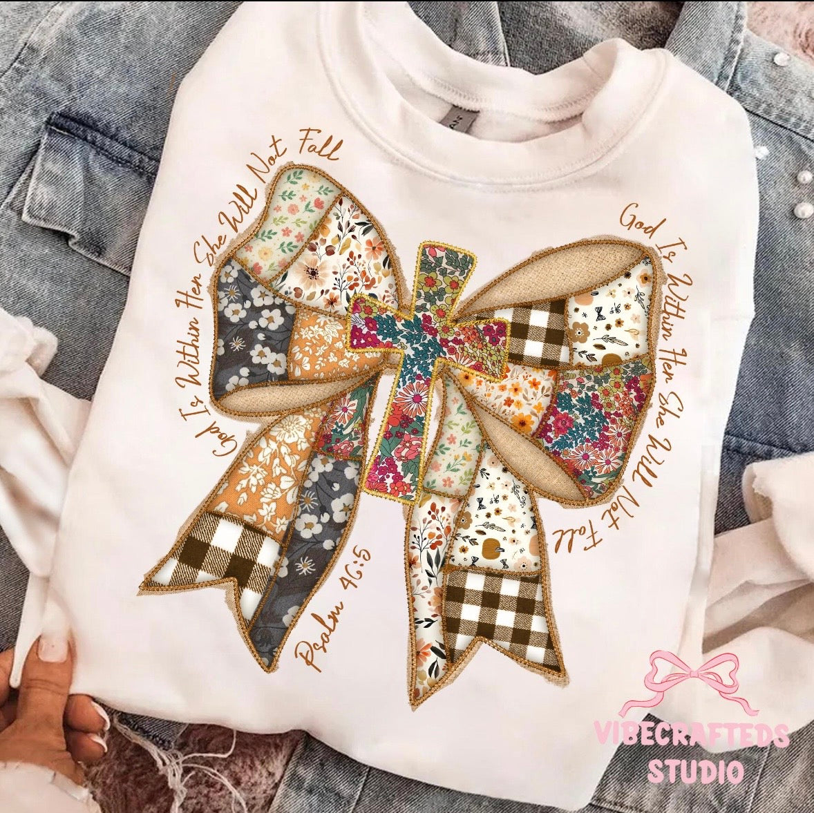 Patchwork bow