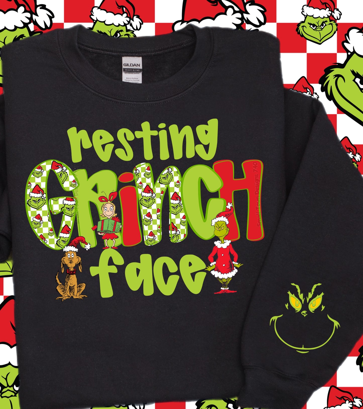 Resting grinch face