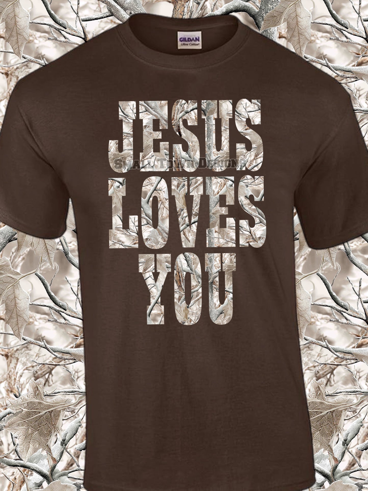 Camo Jesus Loves You
